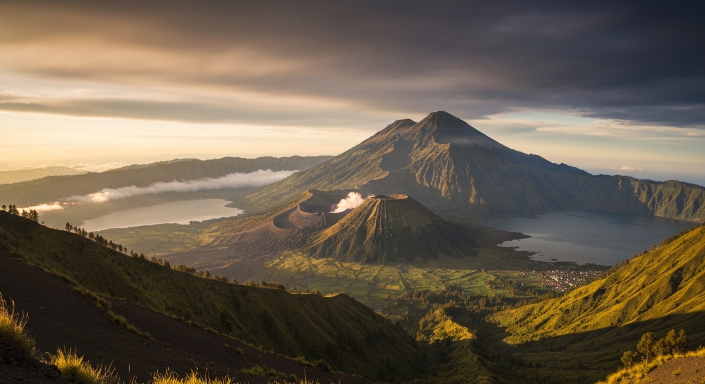 Mount Batur Bali sunrise trekking adventure - DubaiBali.com
