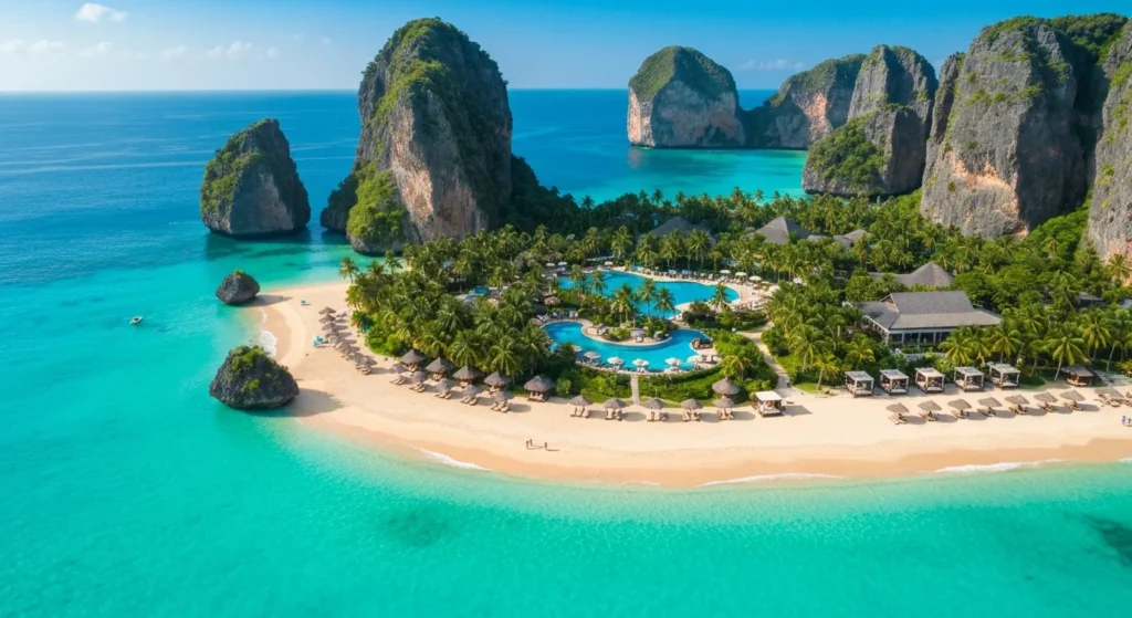 Bali paradise aerial view - top destination 2026