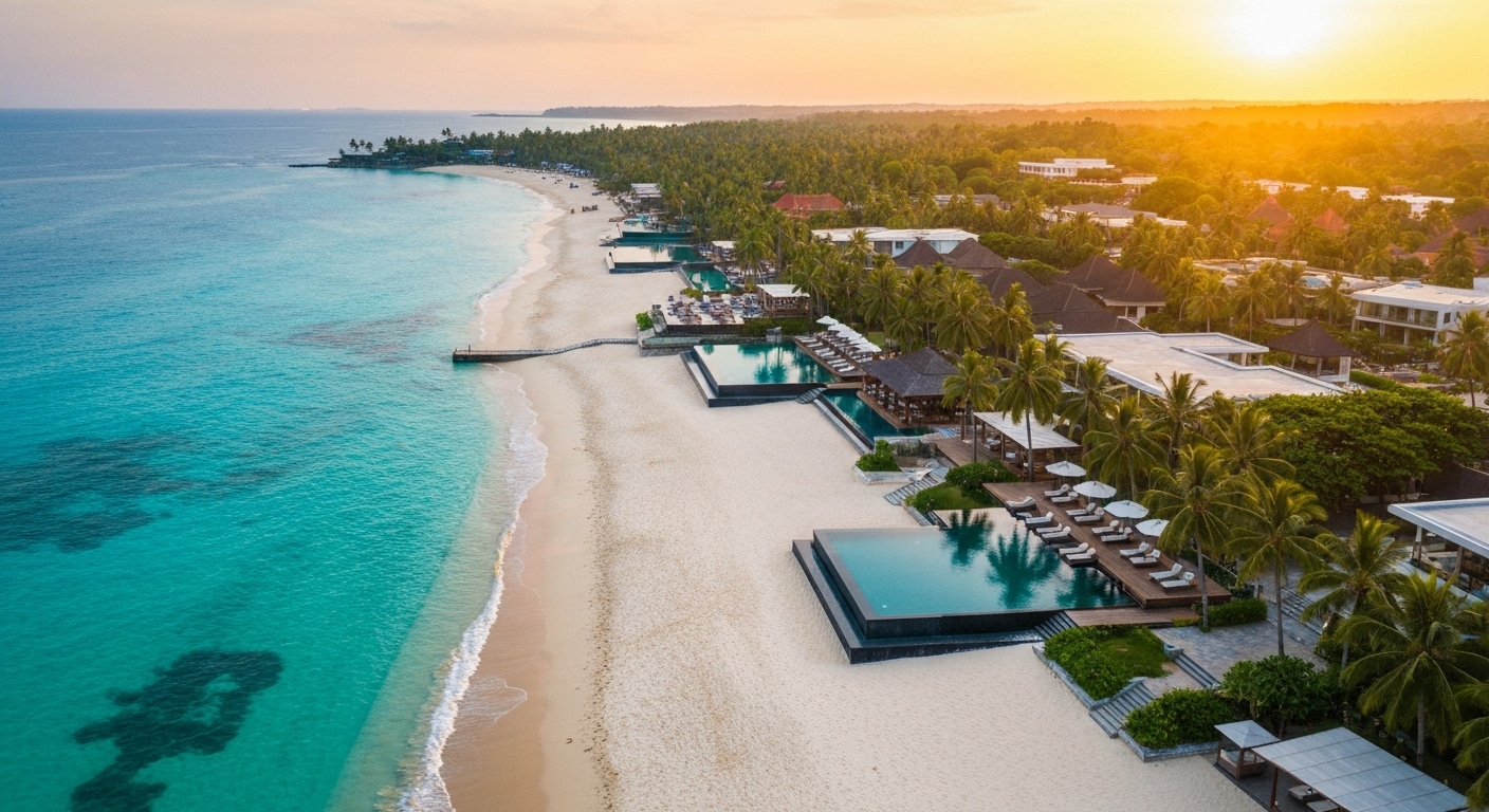 Seminyak Bali luxury beachfront